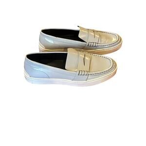 Rag & Bone New York colby women’s flats light gray SZ 7